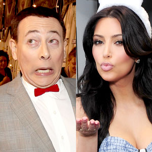 Paul Reubens, Kim Kardashian Paul Reubens, Kim Kardashian